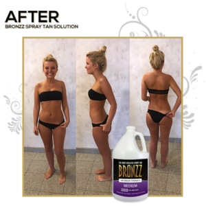 organic spray tan solution